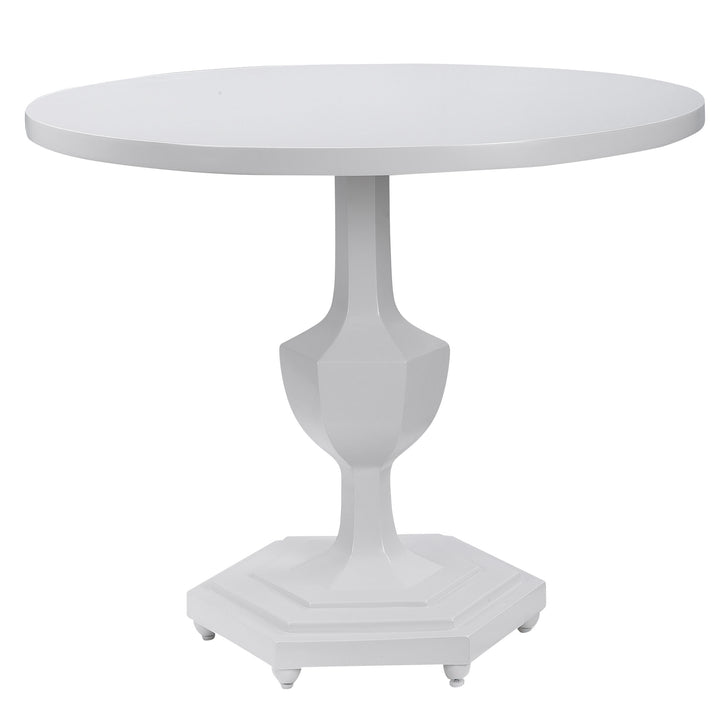 Uttermost Kabarda White Foyer Table