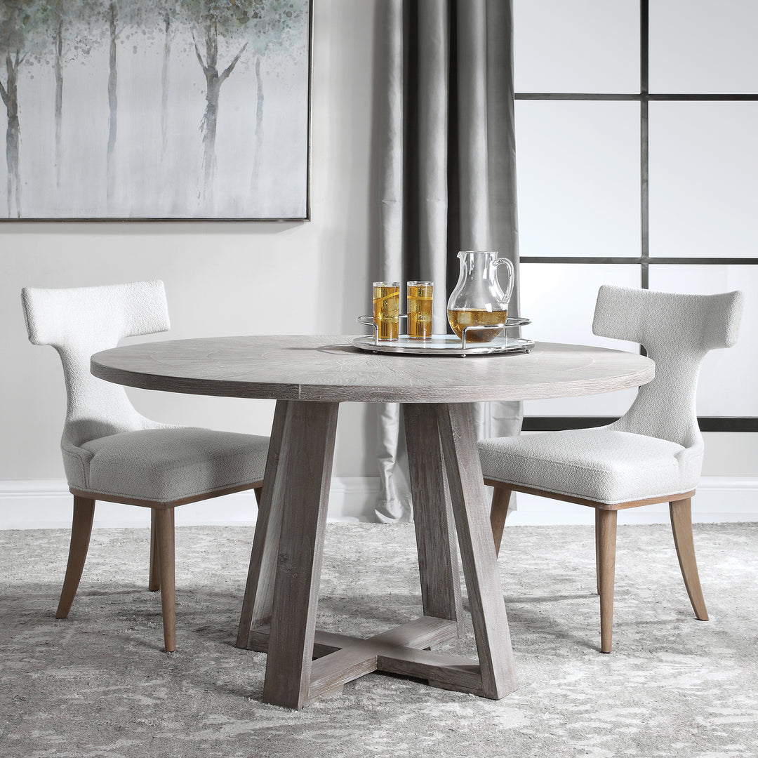 Uttermost Gidran Gray Dining Table