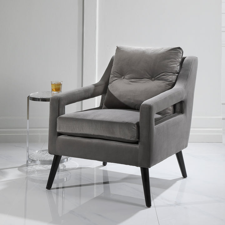 Uttermost O'Brien Gray Armchair