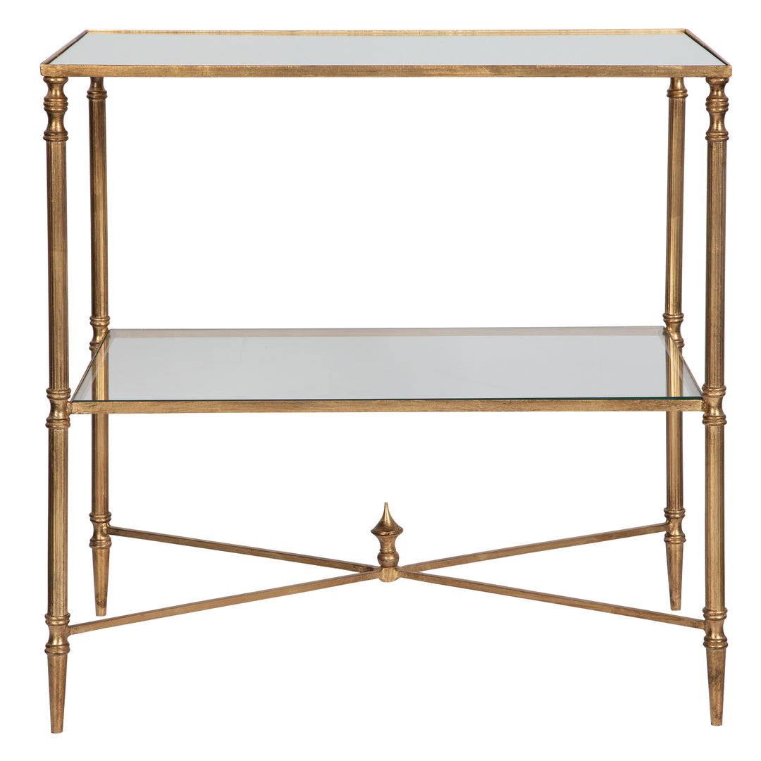 Uttermost Henzler Mirrored Glass Lamp Table