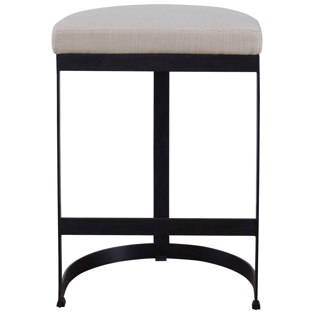 Uttermost Ivanna Black Iron Counter Stool