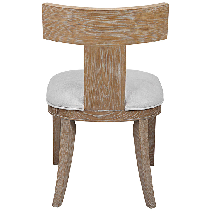 Uttermost Idris Armless Chair Natural