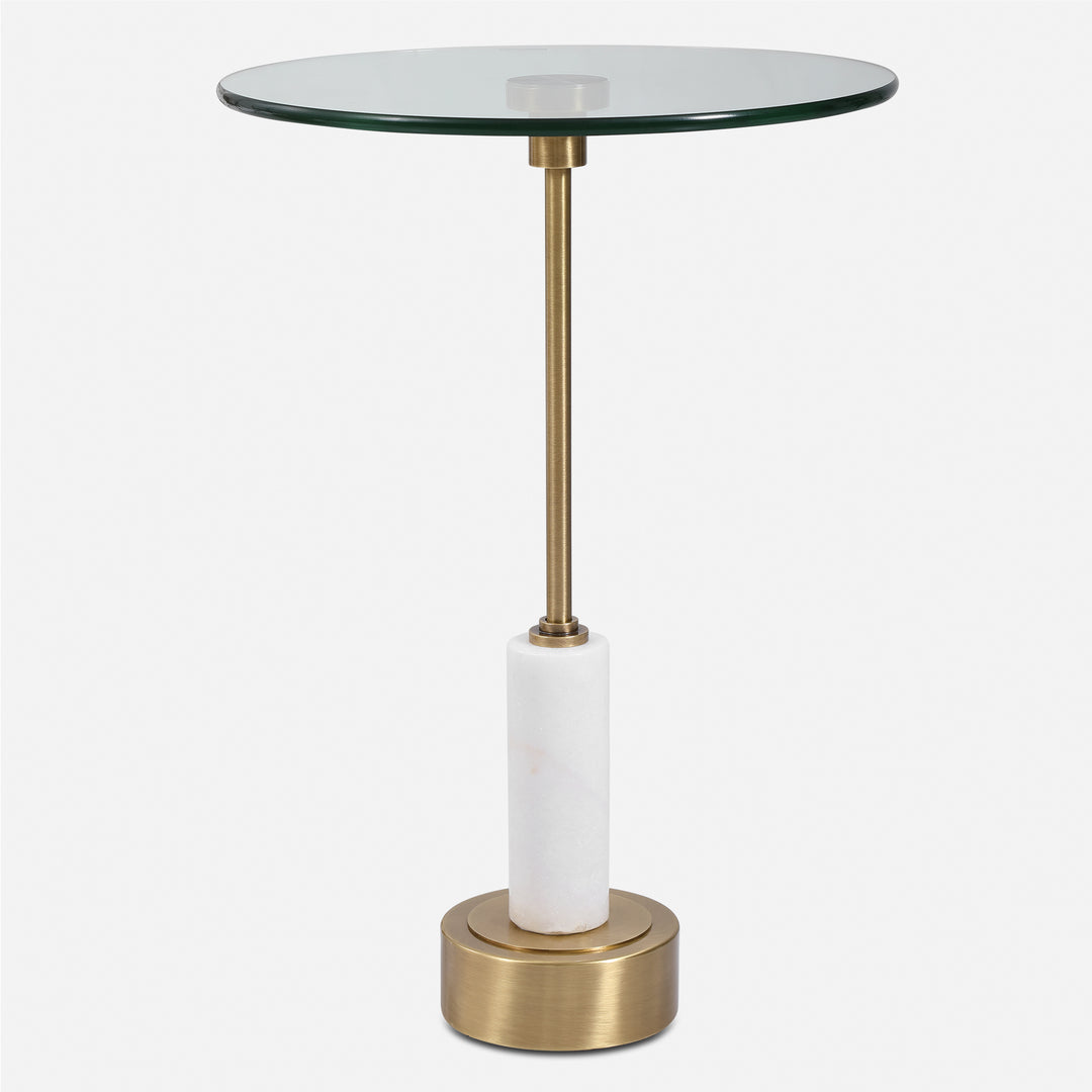 Uttermost Portsmouth Round Accent Table