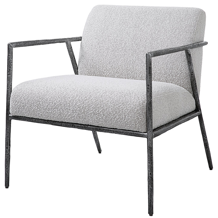 Uttermost Brisbane Light Gray Accent Chair