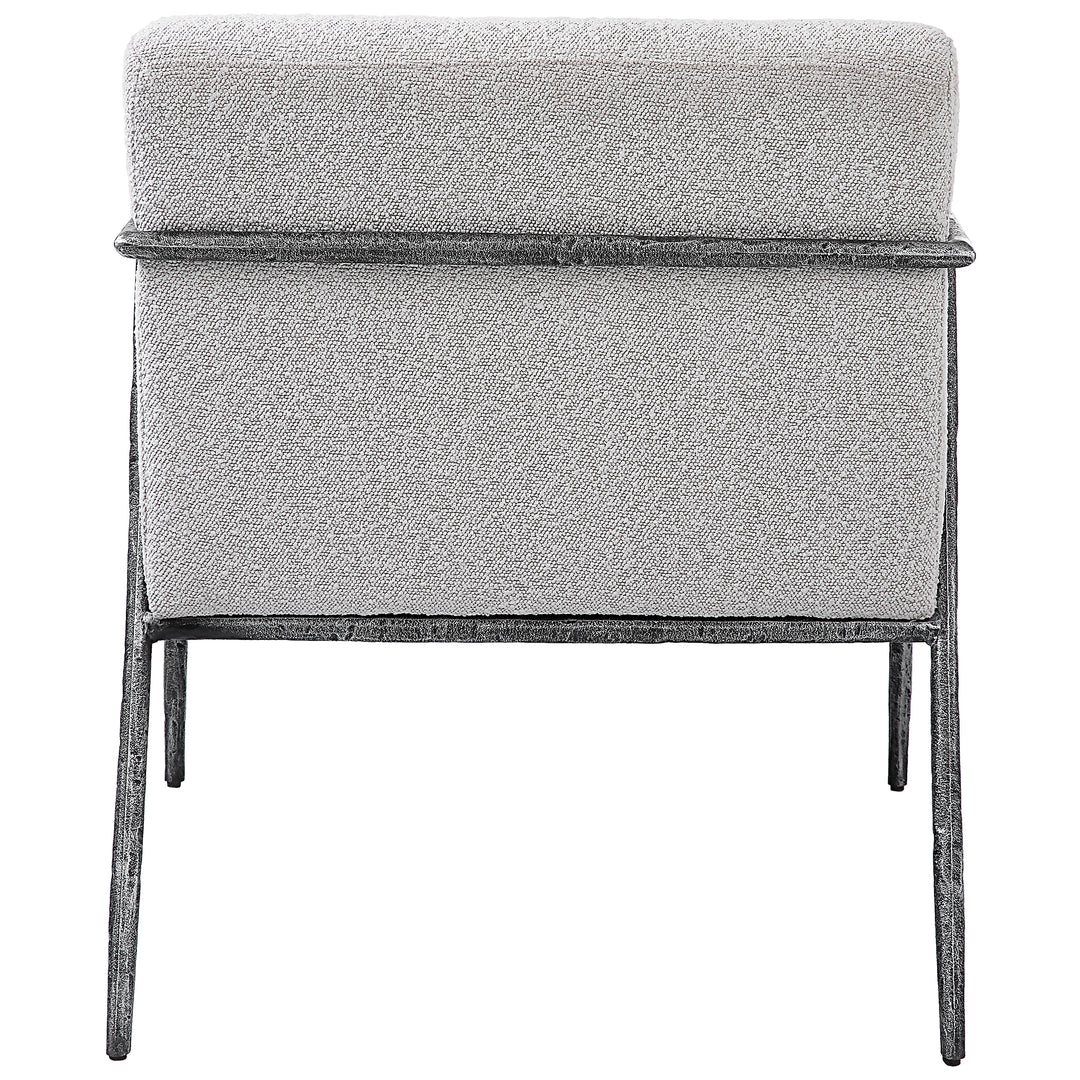 Uttermost Brisbane Light Gray Accent Chair