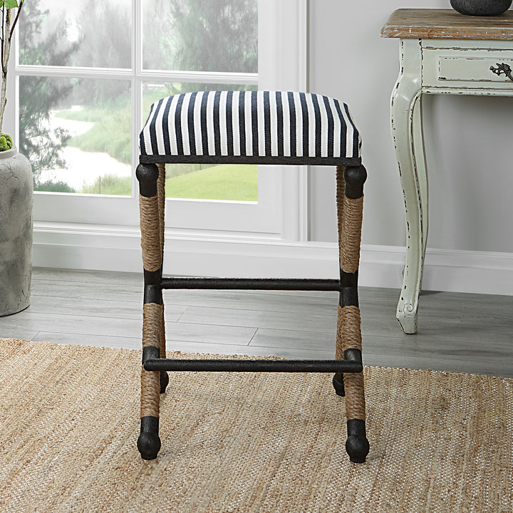 Uttermost Braddock Backless Counter Stool