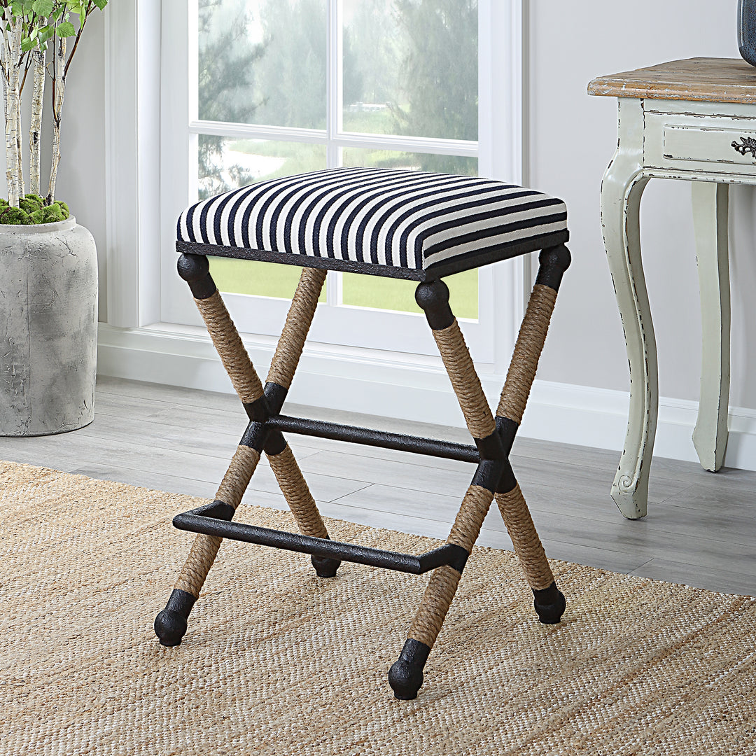 Uttermost Braddock Backless Counter Stool