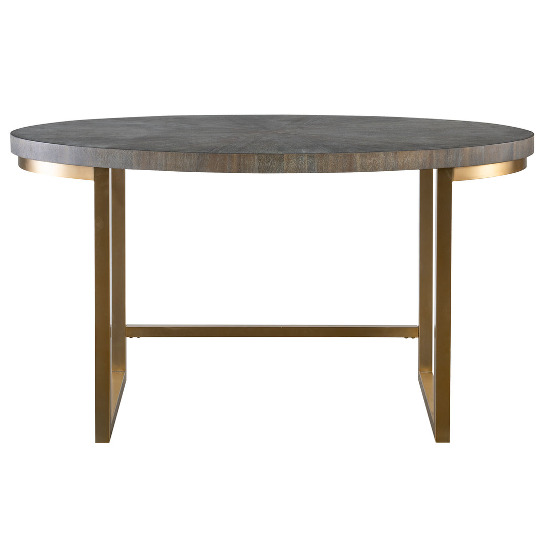 Uttermost Taja Walnut Oval Desk