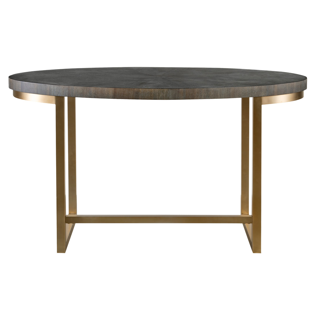 Uttermost Taja Walnut Oval Desk