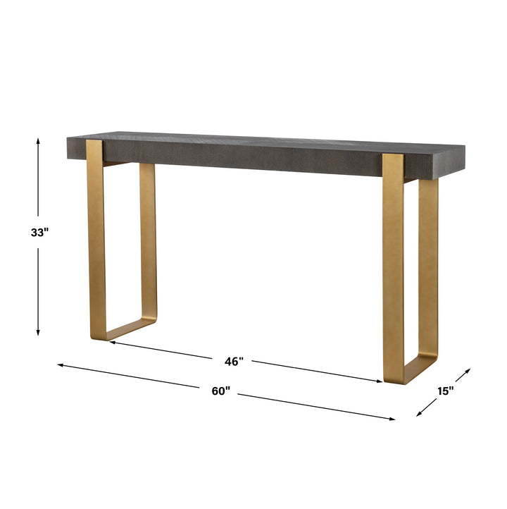 Uttermost Kea Contemporary Console Table