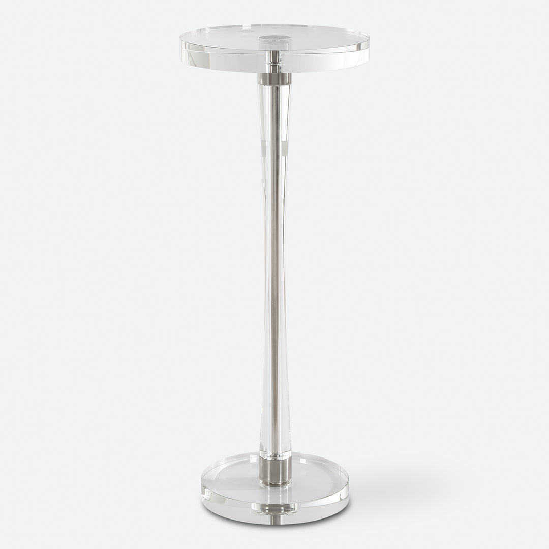 Uttermost Pria Crystal Drink Table