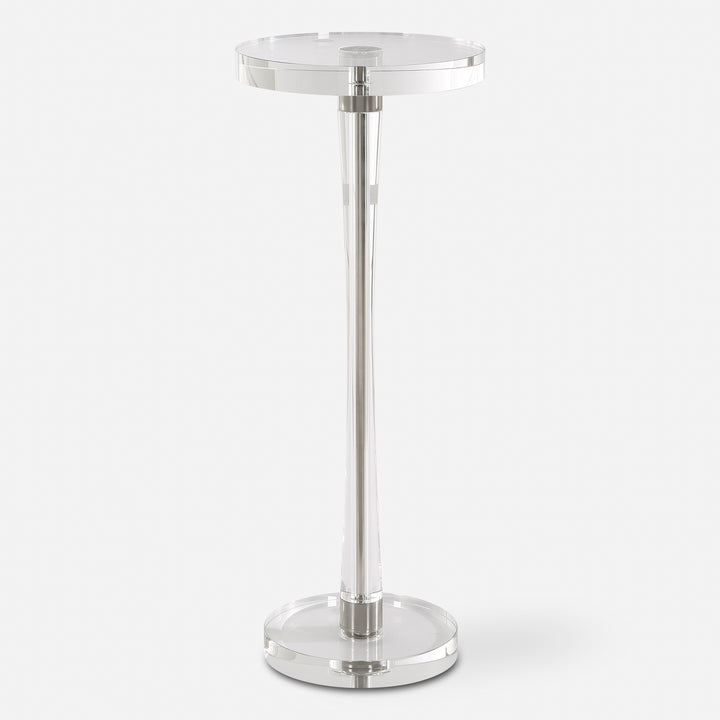 Uttermost Pria Crystal Drink Table