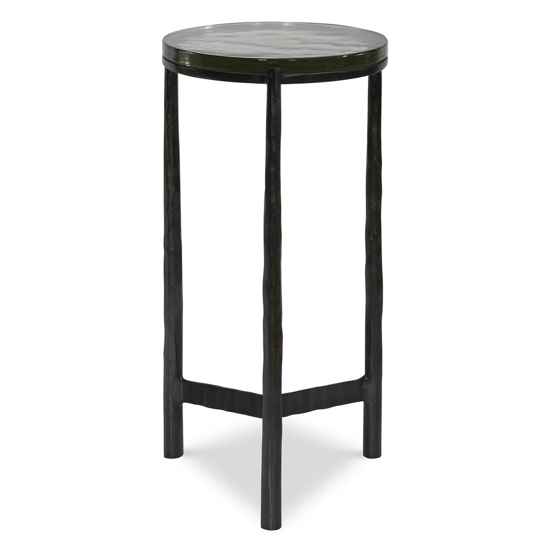 Uttermost Eternity Iron & Glass Accent Table