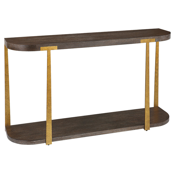 Uttermost Palisade Wood Console Table