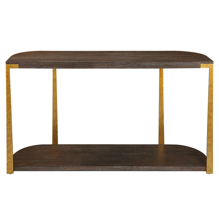 Uttermost Palisade Wood Console Table