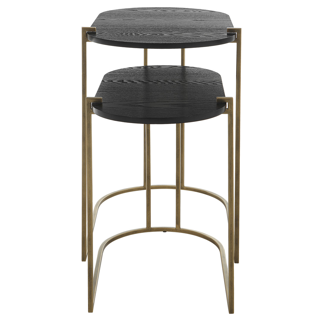 Uttermost Aztec Wood Nesting Tables, Set/2