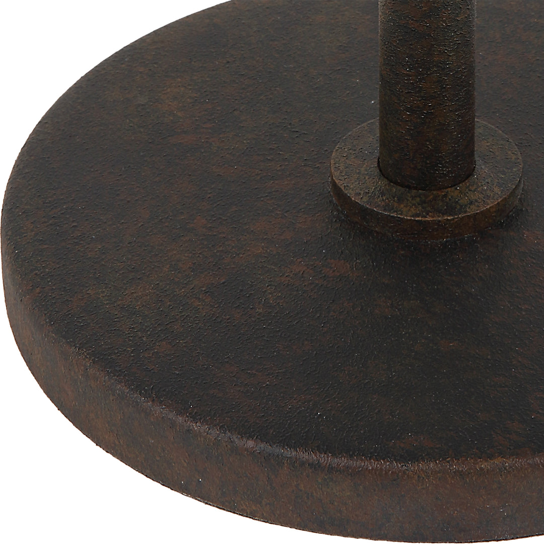 Uttermost Forge Industrial Accent Table