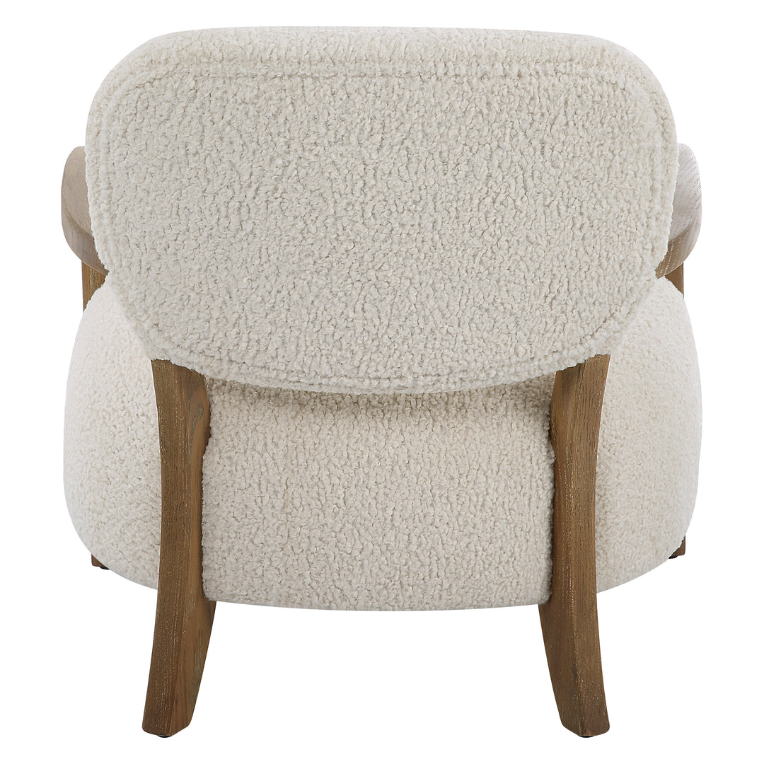 Uttermost Telluride Natural Shearling Accent Chair