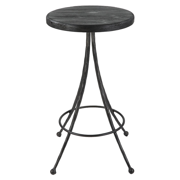 Uttermost Sona Black Counter Stool