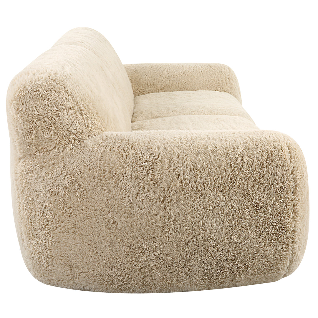 Uttermost Abide Rounded Sheepskin Sofa