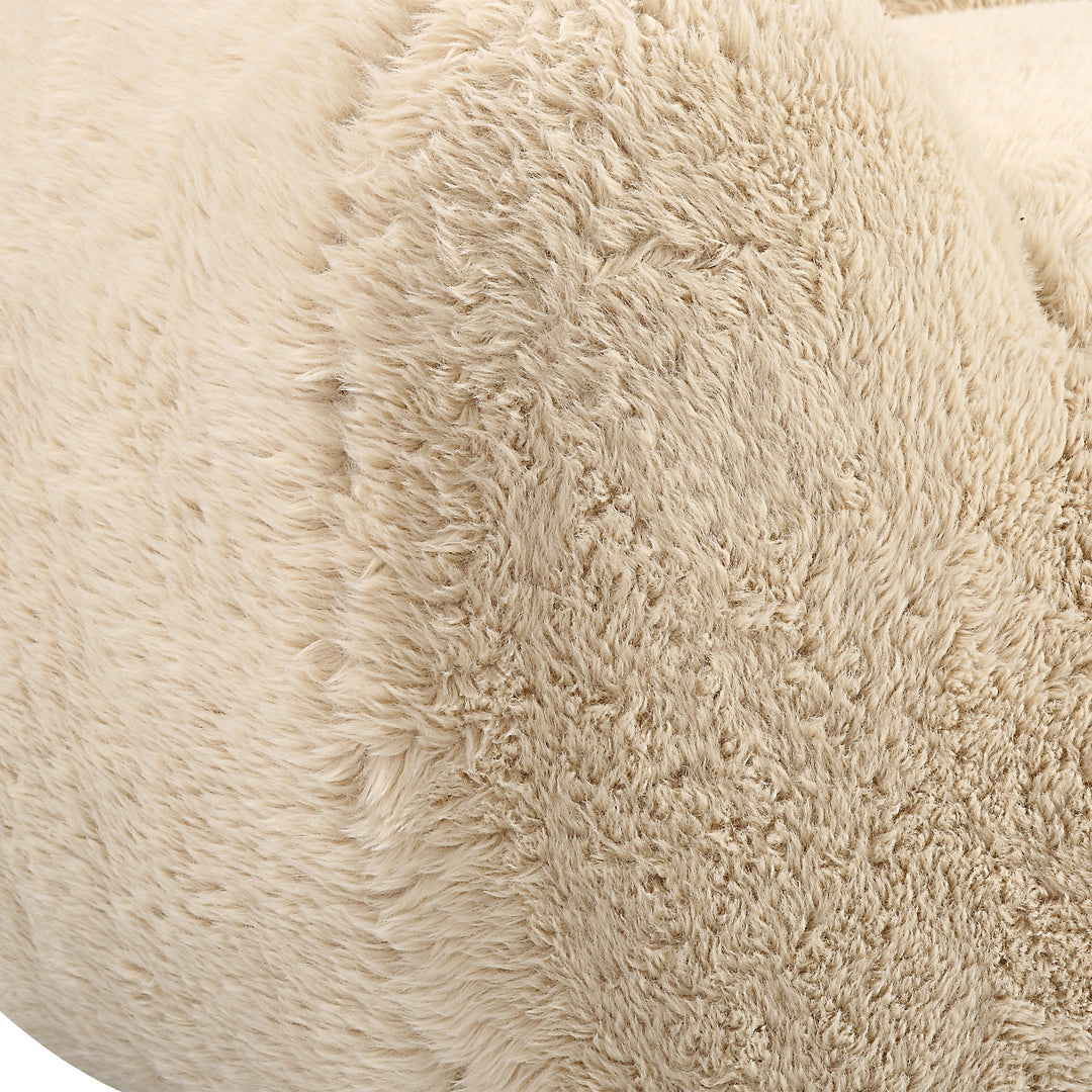 Uttermost Abide Rounded Sheepskin Sofa