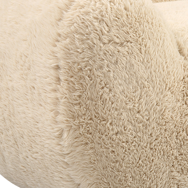 Uttermost Abide Rounded Sheepskin Sofa