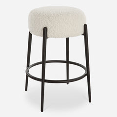 Uttermost Arles Plush Counter Stool