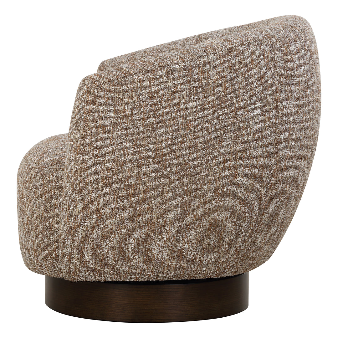 Uttermost Dunes Fabric Swivel Chair