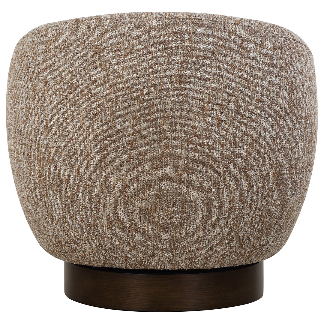 Uttermost Dunes Fabric Swivel Chair