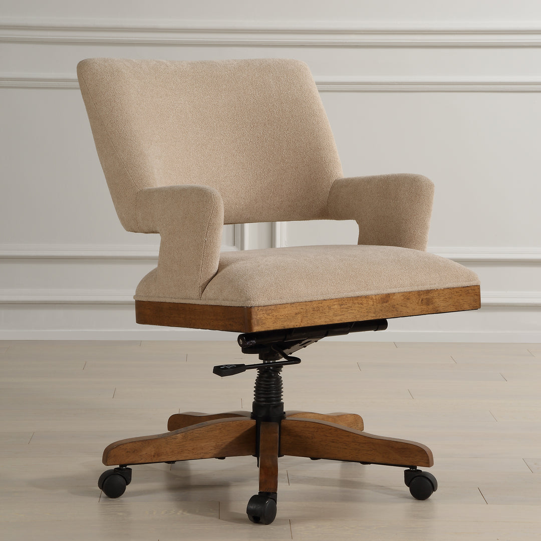 Uttermost Aspect Mid-Century Desk Chair