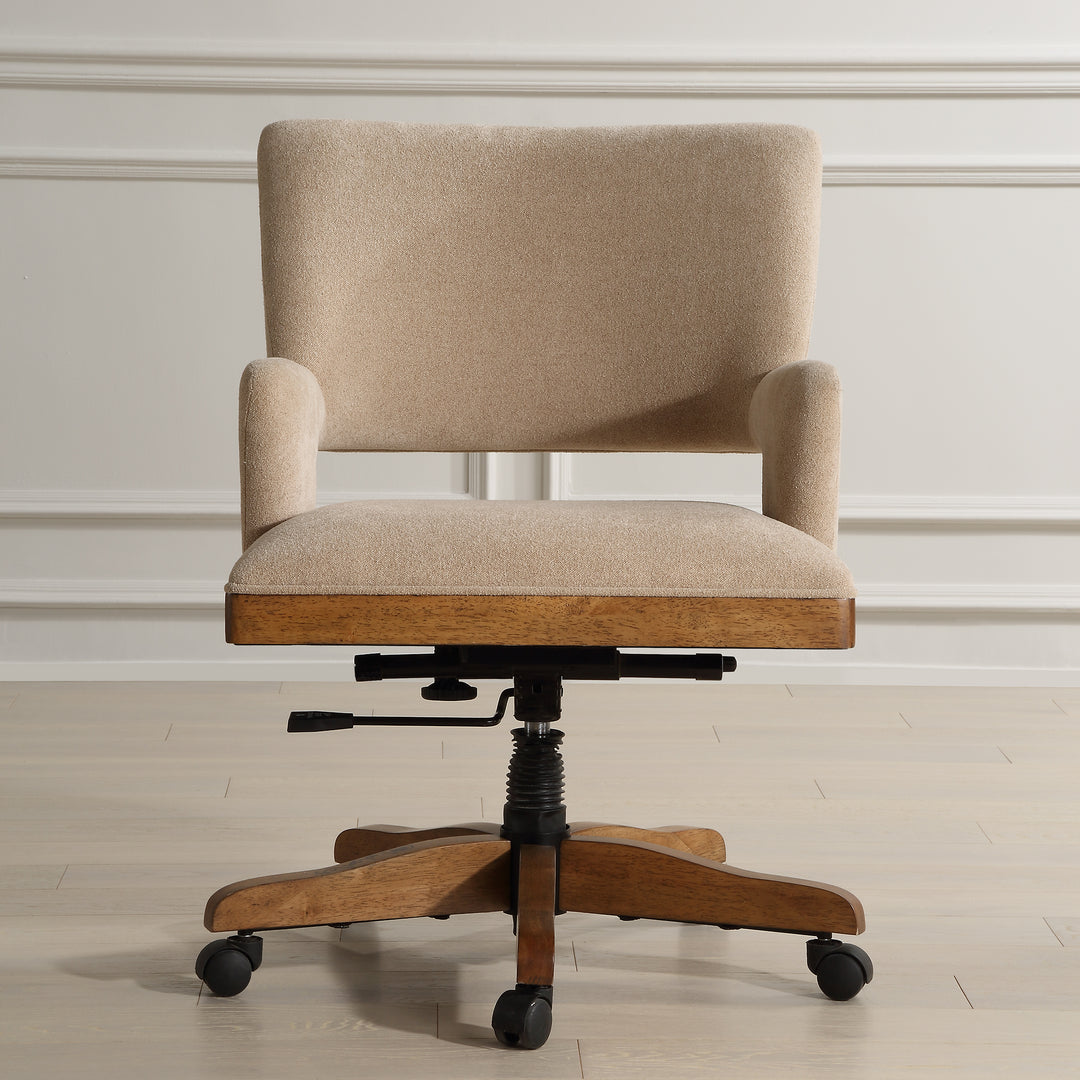 Uttermost Aspect Mid-Century Desk Chair