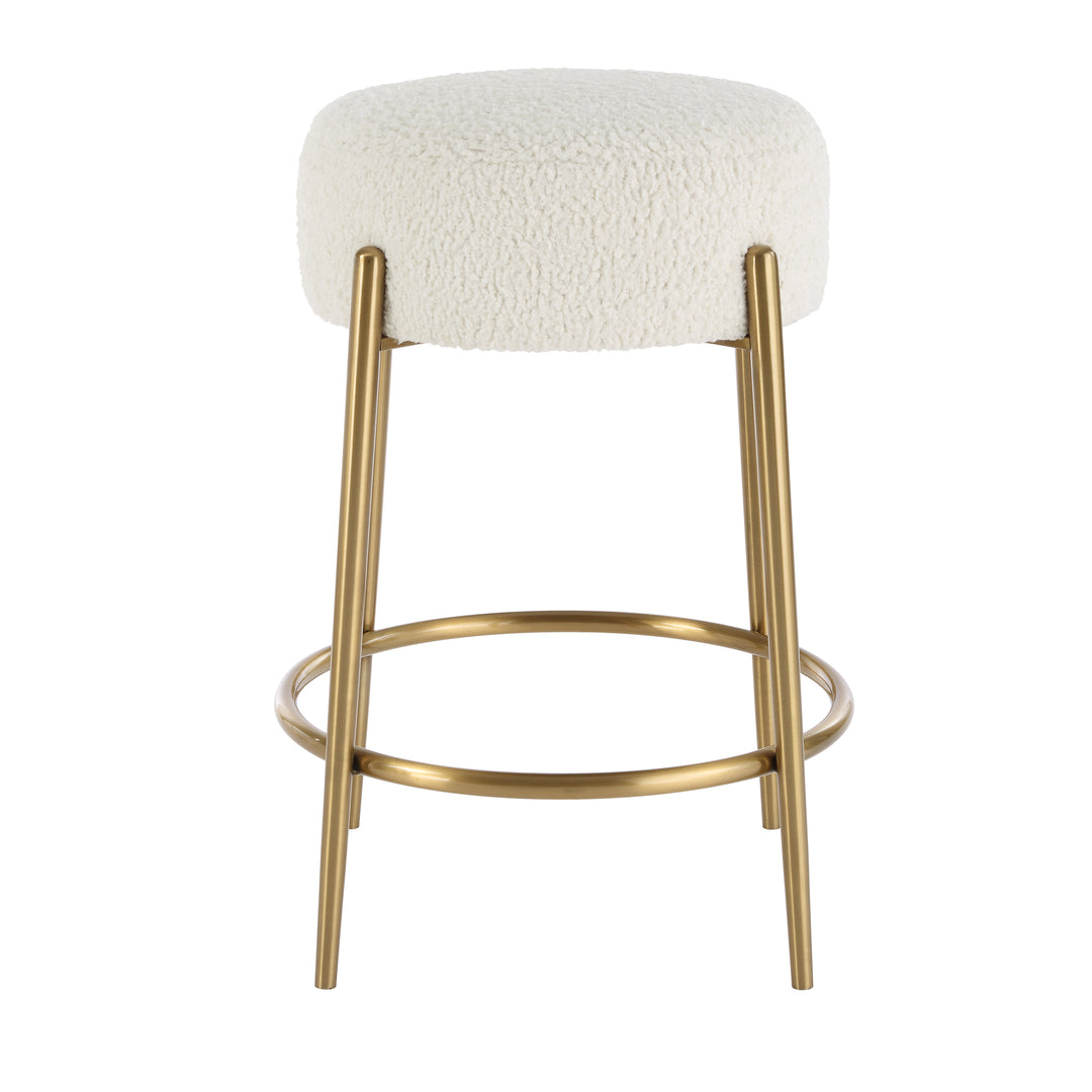 Uttermost Arles Brass Counter Stool