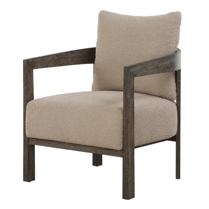 Uttermost Sienna Sand Fabric Accent Chair