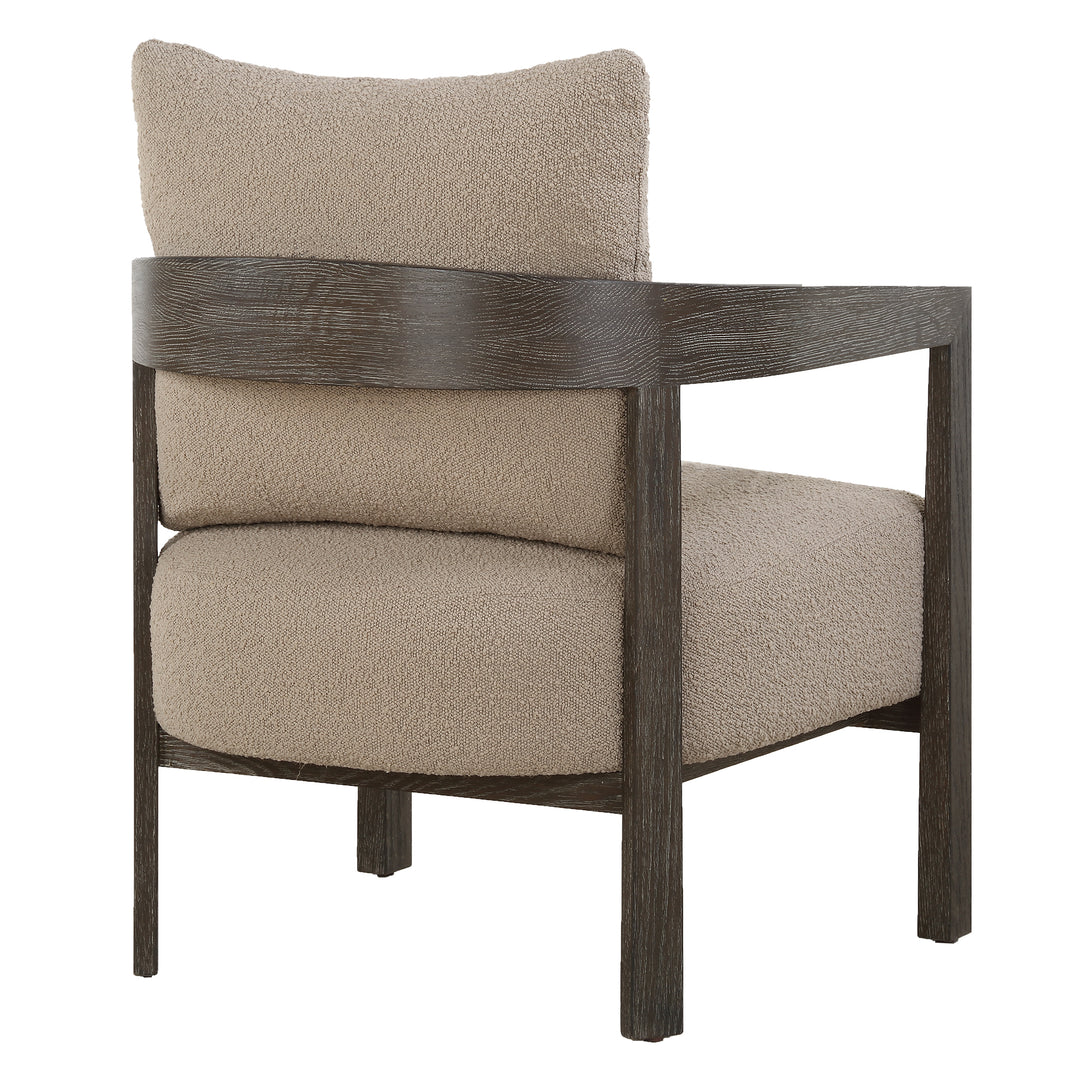 Uttermost Sienna Sand Fabric Accent Chair