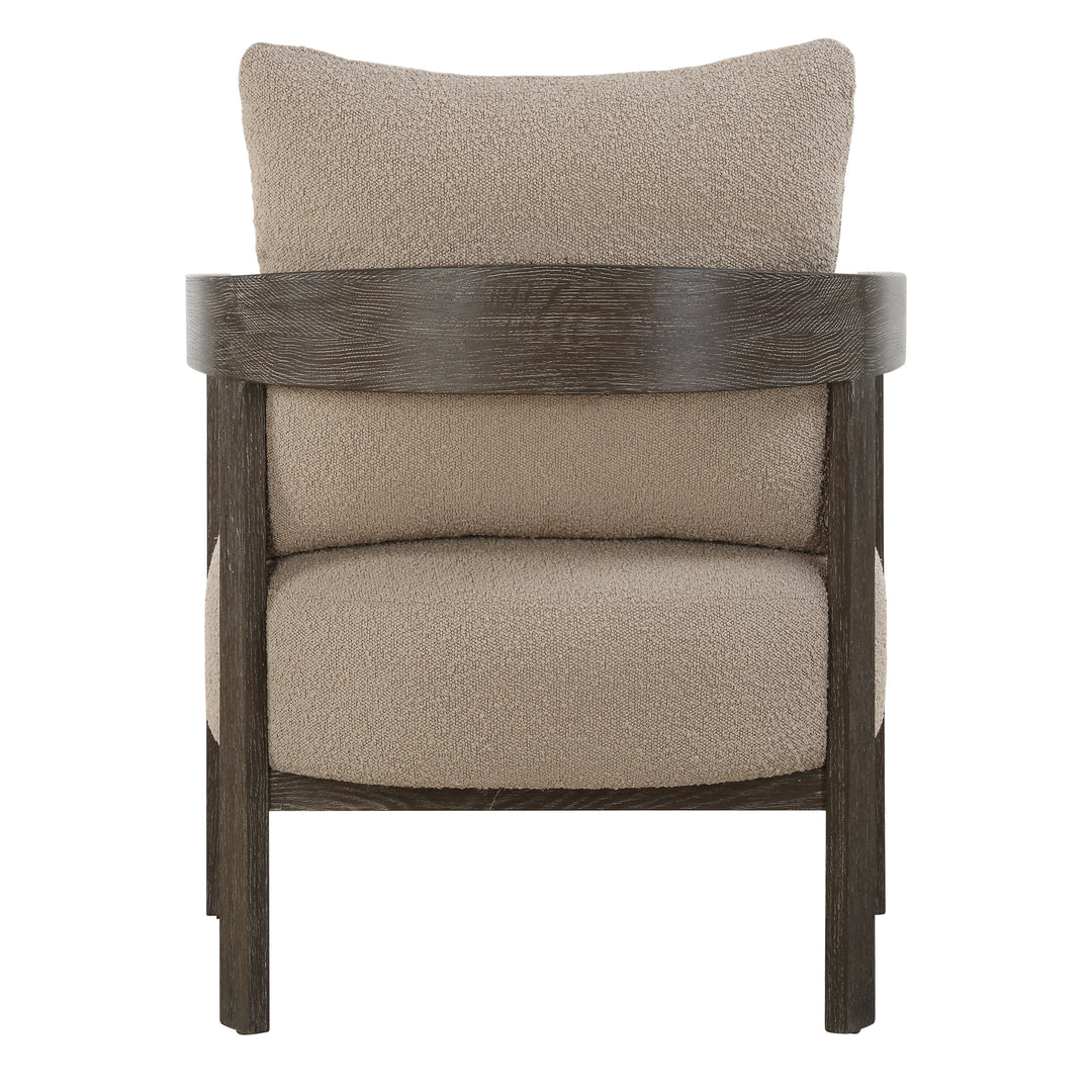 Uttermost Sienna Sand Fabric Accent Chair