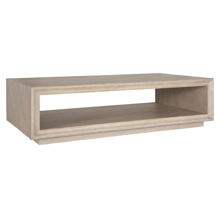 Uttermost Prism Light Oak Coffee Table