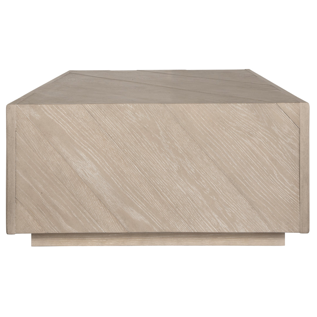 Uttermost Prism Light Oak Coffee Table