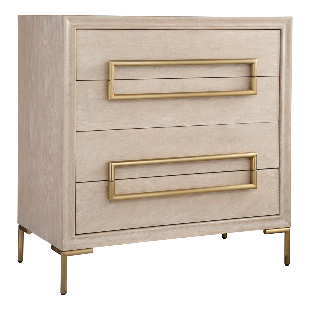 Uttermost Alessia Light Oak Accent Chest