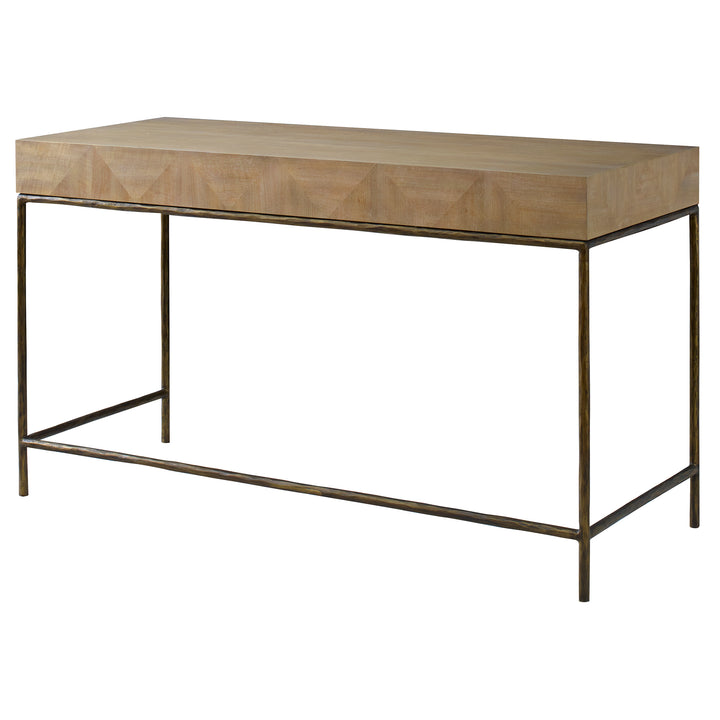 Uttermost Aristotle Natuiral Wood Modern Desk