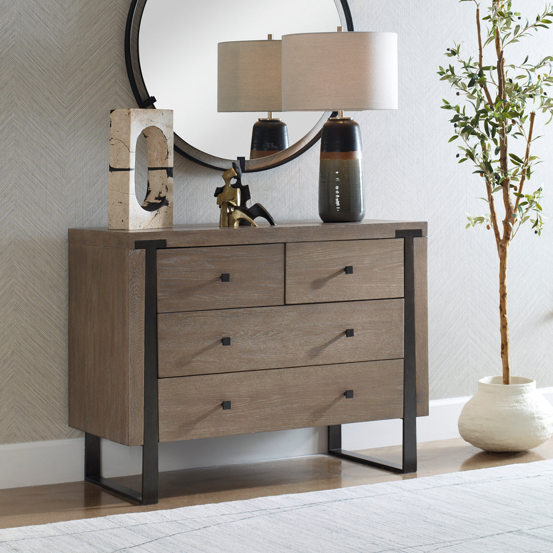 Uttermost Gabriel Oak Accent Chest