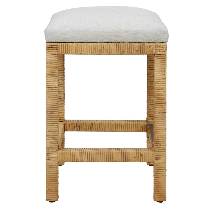 Uttermost Muriel Rattan Counter Stool