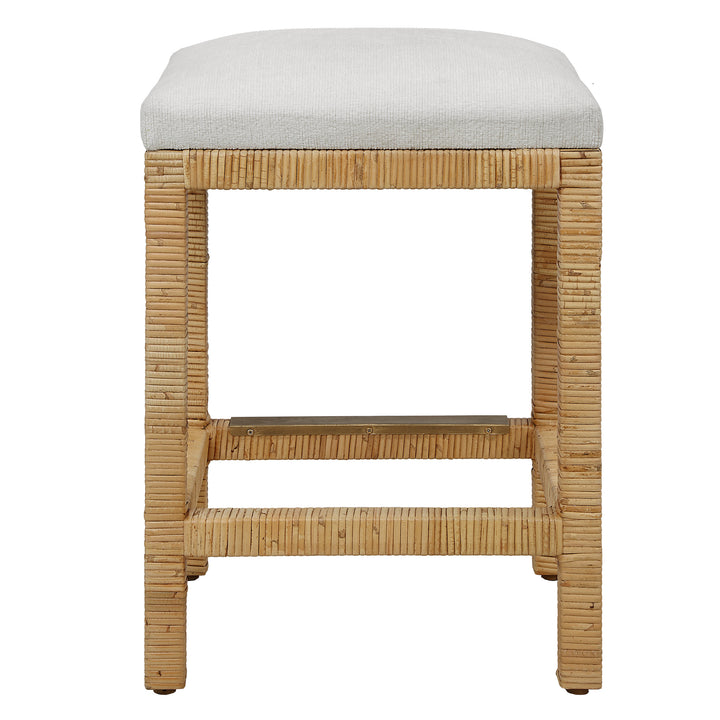 Uttermost Muriel Rattan Counter Stool