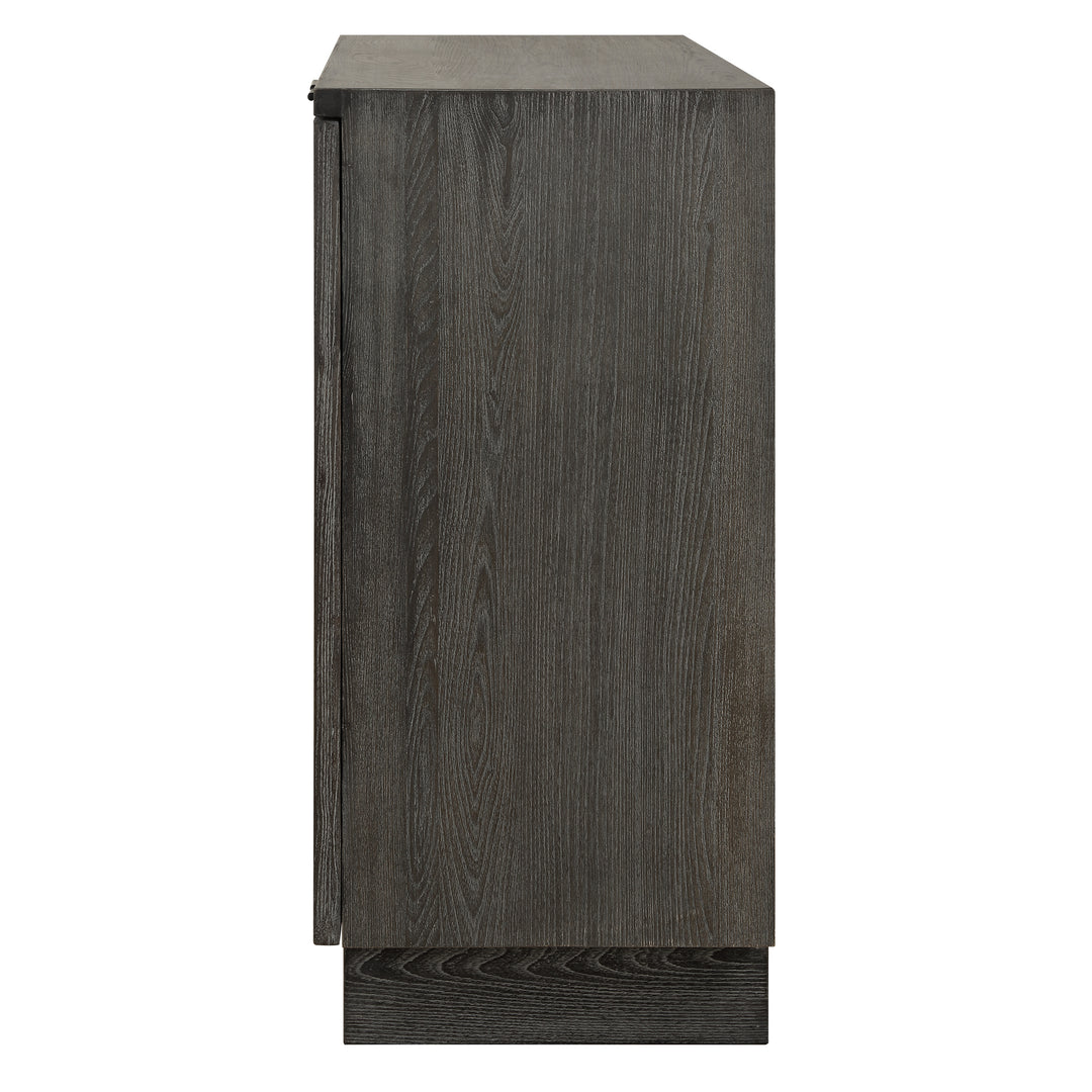 Uttermost Shelby 2 Door Ebony Stained Cabinet