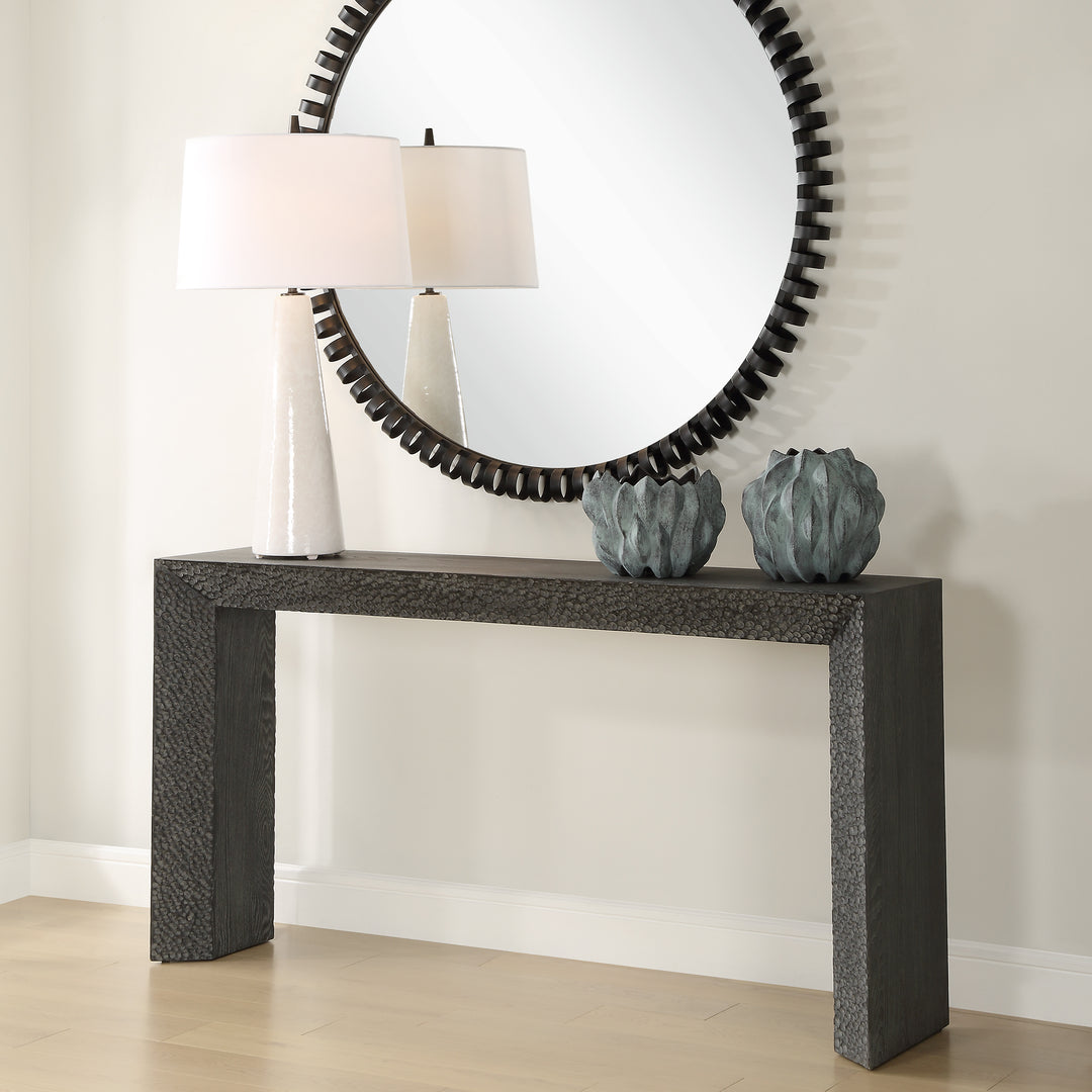 Uttermost Thoreau Ebony Console Table