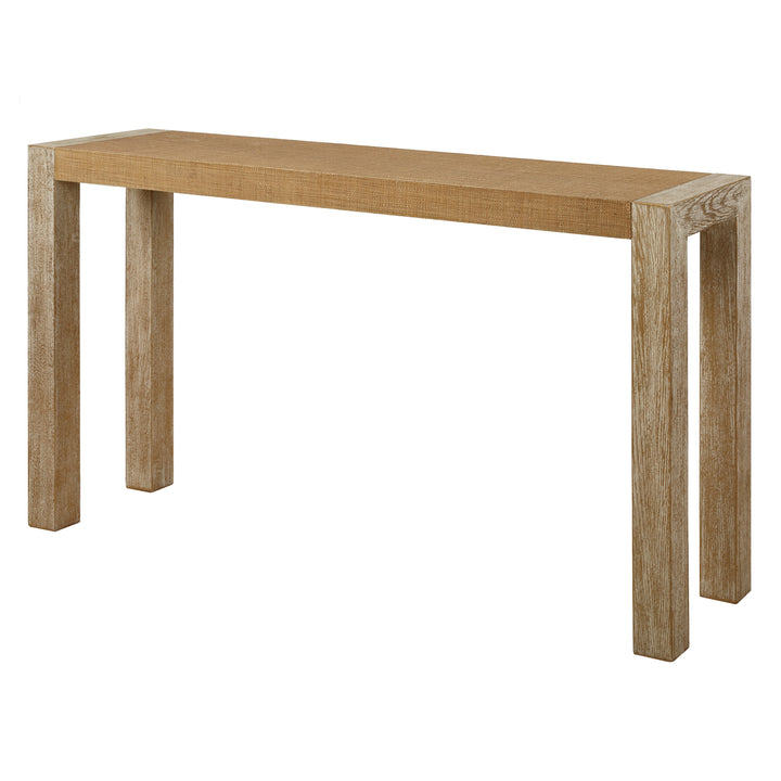 Uttermost Bentley Grasscloth Console Table