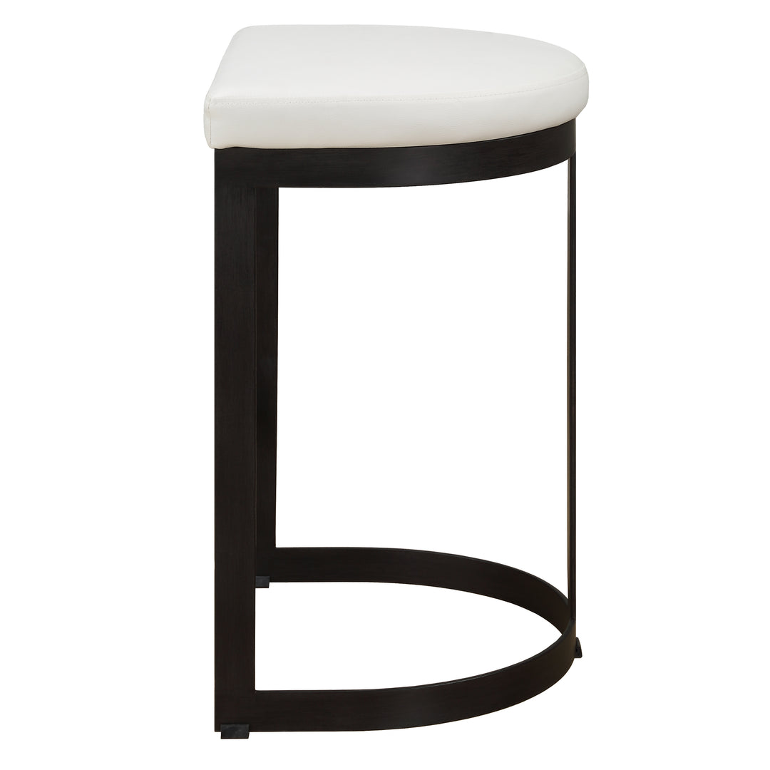 Uttermost Ivanna White Counter Stool