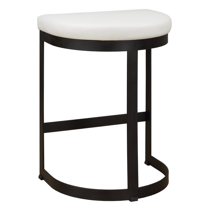 Uttermost Ivanna White Counter Stool