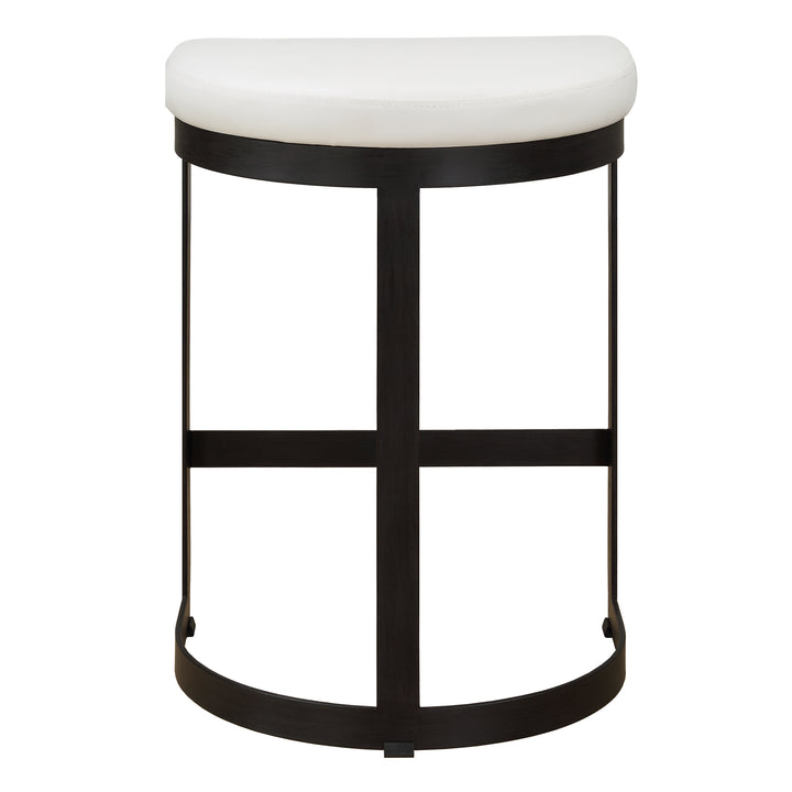 Uttermost Ivanna White Counter Stool