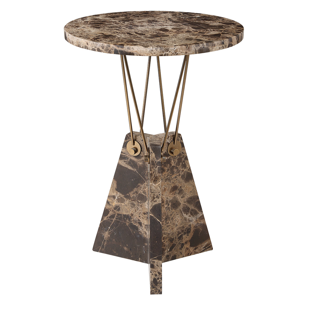 Uttermost Levitate Marble Accent Table