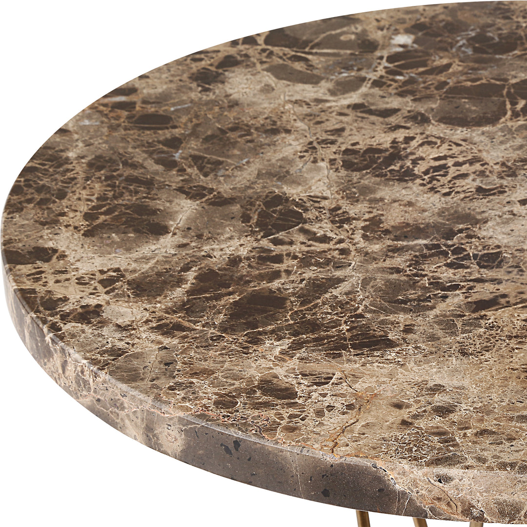 Uttermost Levitate Marble Accent Table